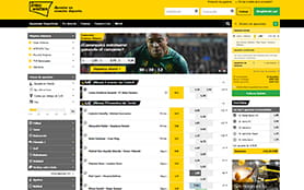 Página con todos los mercados deportivos disponibles en Interwetten.
